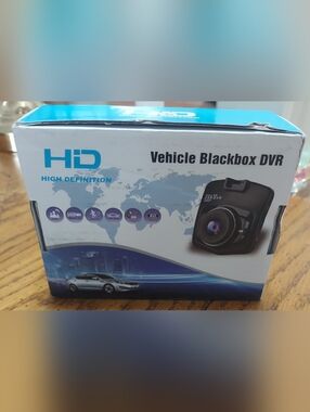 Blue Vehicle Dash Camera - Compact Car DVR